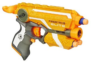Nerf Elite - Firestrike colore Arancione con 3 freccette