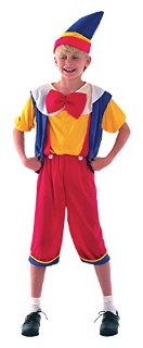 Pinocchio - Bambini Costume - Grande - da 134 a 146 centimetri