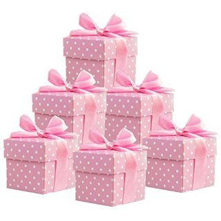 Recensioni dei clienti per 50 pezzo Confezioni Regalo dolce (rosa) regalo ospite per il bambino di nozze doccia battesimo nascita | tripparia.it