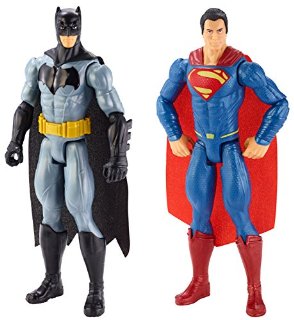 Commenti per Batman vs Superman DLN32 - Figure Assortito 2 Pack, 12