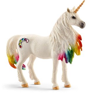 Schleich 70524 - Giumenta di Unicorno Arcobaleno