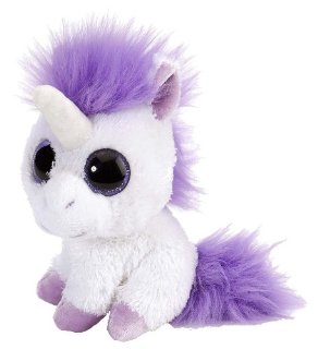 Wild Republic 13702 - Li'l Sweet&Sassy Unicorno di Peluche, Lavender, 13 cm