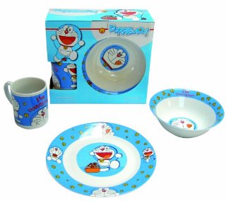 Recensioni dei clienti per Doraemon - Set in porcellana colazione (piatto, ciotola e tazza), blu (United Labels 810.667) | tripparia.it