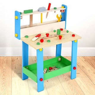 Recensioni dei clienti per Bambini colorati Workbench Spielzugwerkbank con accessori Strumento | tripparia.it