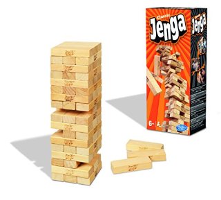 Hasbro - Jenga Gioco di Precisione e Abilità [Versione Italiana]