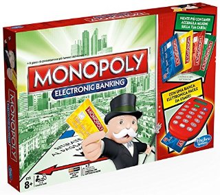 Hasbro - Monopoly Electronic Banking Gioco da Tavolo [Versione Italiana]