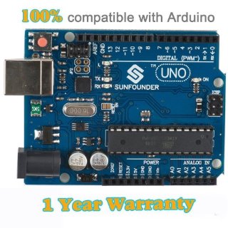 Recensioni dei clienti per SunFounder Nuovo ONU R3 di Arduino ATMEGA328P ATmega16U2 Versione 2012 | tripparia.it