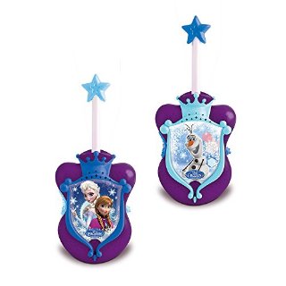 Disney, Frozen - Il Regno di Ghiaccio - Elsa , Anna walkie talkie per la bambina