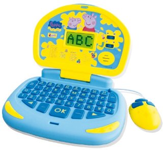 Liscianigiochi 43279 Peppa Pig Primo Computer, colore: Celeste