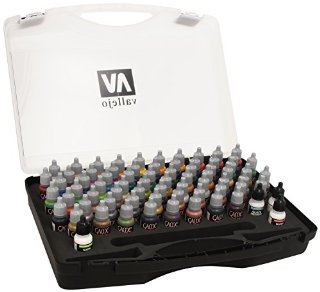 Game Color Box Set (72 colours + 3 brushes + carry case) - VAL72172