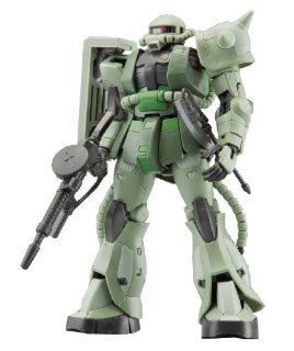 Bandai #04 MS-06F Zaku II 1/144 Real...