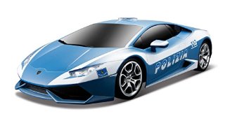 Maisto Tech 81159 - Lamborghini Huracan Polizia R/C Veicolo, in Scala 1:24