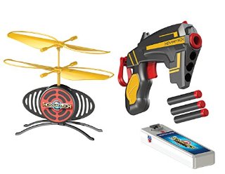 Giochi Preziosi - Hovertech Battle Fx, Drone Volante Completo di Bersaglio con 1 Pistola e 3 Dardi