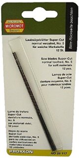 Recensioni dei clienti per PROXXON 28117 Super-Cut Laubsägeblätter bloccata normalmente senza perno 12 pz | tripparia.it