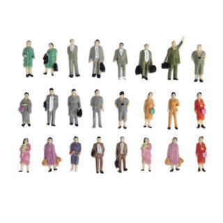 Recensioni dei clienti per 24pcs verniciato Train Modello posizione eretta persone figure scala HO (da 1 a 87) P87-12 | tripparia.it