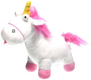 Peluche Pupazzo Fluffy Unicorno Cattivissimo Me 2 Misure (30 Cm)