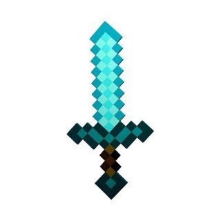 ThinkGeeK-- Spada da Schiuma replica Diamond Minecraft