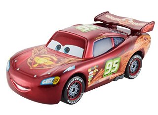 Mattel CBG12 - Disney Cars Neon, Saetta Mc Queen