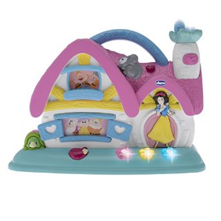 Chicco 7599 - Disney Princess Cottage Musicale Elettronico, Biancaneve e i 7 Nani