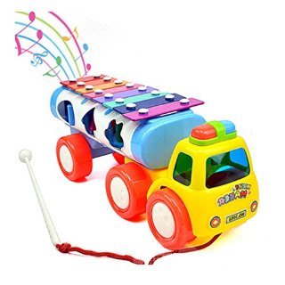 Recensioni dei clienti per YIXIN 8 Note Tap-a-tune Glockenspiel piano di colpo tirare lungo treno camion giocattolo con Shape Sorter per l'apprendimento precoce per 3 anni + bambini, consegna casuale di colore | tripparia.it