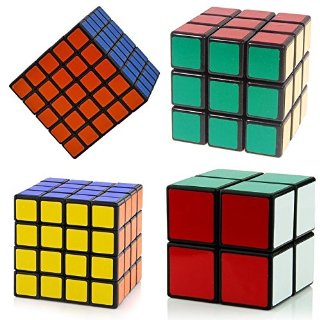 Recensioni dei clienti per WayIn® Magic Cube Puzzle Bundle Pack - settembre 2x2x2,3x3x3,4x4x4,5x5x5 (4-Pack) (Nero) | tripparia.it