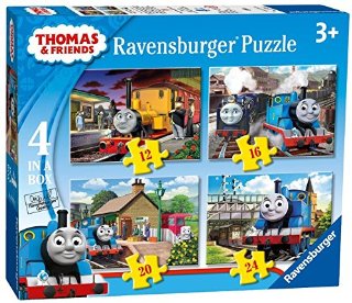 Ravensburger 07070 - Thomas & Friends Puzzle 4 in a Box