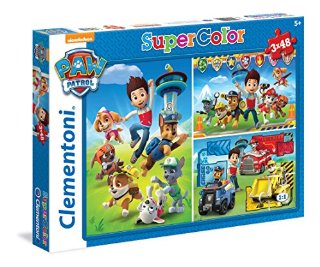 Clementoni 25209 - Paw Patrol Puzzle, 3 x 48 Pezzi