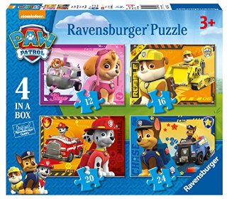 Recensioni dei clienti per Paw Patrol - Puzzle Progressive, 12-16-20-24 (Ravensburger 641.317) | tripparia.it