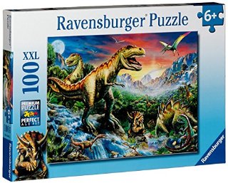 Ravensburger 10665 - L'era dei dinosauri - 100 pezzi