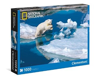 Recensioni dei clienti per Clementoni - Puzzle 1000 pezzi, National Geographic, la progettazione Orso polare (393.046) | tripparia.it