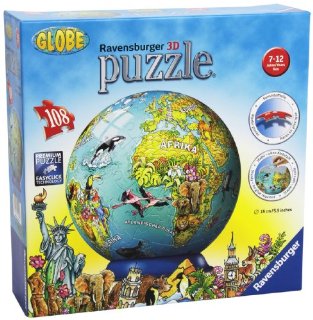 Recensioni dei clienti per Ravensburger 12202-Illustrated bambini Terra Puzzle sfera 108 parti | tripparia.it