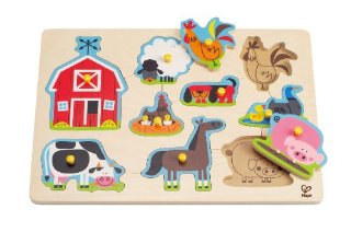 Recensioni dei clienti per Hape E1402 - Steckpuzzle Farm Animals | tripparia.it