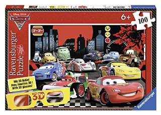 Ravensburger 13631 - Cars 2 - 100 pezzi