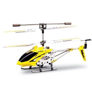 Syma S107G 3 Canali elicottero infrarossi controllata con controllo di stabilità giroscopica - Giallo