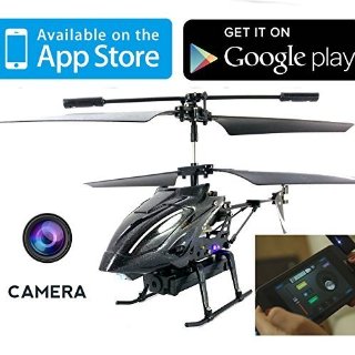 iHelicopter con telecamera - iCam Lightspeed elicottero controllato con Android / iPad / iPhone con telecamera per foto e video