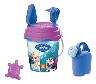 Disney 28194 - Frozen Set Secchio con Accessori e Innaffiatoio, Diametro di 17 cm