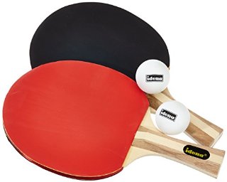 Recensioni dei clienti per Idena 7429837 - Ping-pong Turnierset, 2 pipistrelli, 2 palle, guscio, colori assortiti | tripparia.it