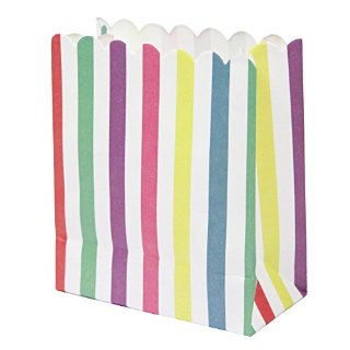 Recensioni dei clienti per Parlando tabelle - Set di 12 sacchetti di carta con caramelle colorate strisce | tripparia.it
