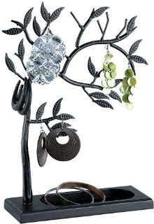 Recensioni dei clienti per St. Leonhard gioielli decorativi Albero 27 centimetri nero dalla piena in metallo, altezza (con supporto 30cm) | tripparia.it