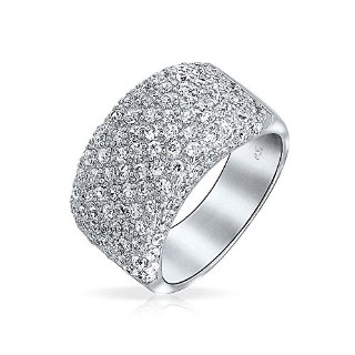 Bling Jewelry Ampio Cubic Zirconia An...