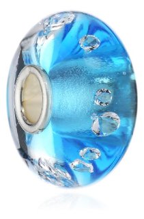 Recensioni dei clienti per Delle donne Trollbeads Perle in vetro di Murano di ghiaccio del diamante blu argento 925 81008 | tripparia.it