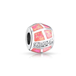 Bling Jewelry 925 Rosa Opale dell'int...