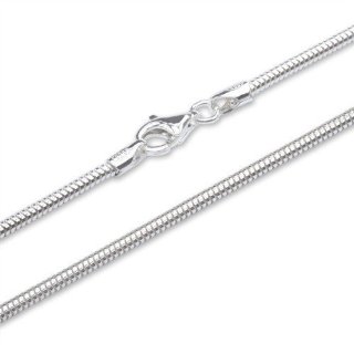 Collana Collanina Bracciale Girocollo Catena Catenina Serpente Fine 2mm Argento 925 Italiano Uomo Donna Per Bigiotteria Argentato - 15 20 25 30 35 40 45 50 55 60 65 70 75 80 85 90 95 100cm