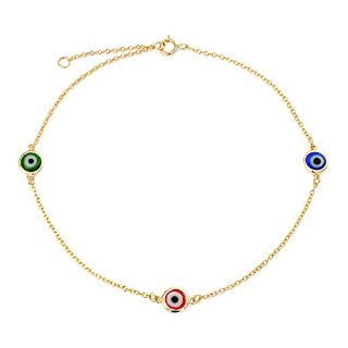 Bling Jewelry Oro Vermeil Multi color...