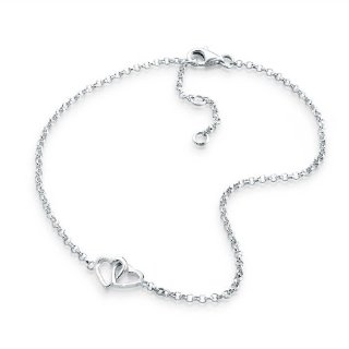 Elli 0706310112_25 - Cavigliera da donna, argento sterling 925, 250 mm