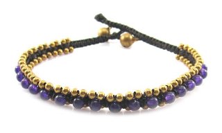 MGD - Viola Bracciale Cavigliera Amet...