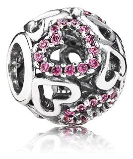 Recensioni dei clienti per Delle donne Pandora Momenti di incanto del cuore 925 Zirconia rosa - 791424CZS | tripparia.it