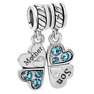 Recensioni dei clienti per Sterling Silver strass 'figlio della madre Amore' Charm European Heart Bead | tripparia.it