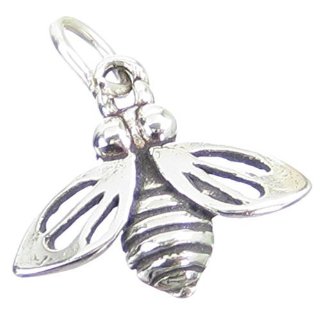 Bee-Ciondolo in argento sterling 925,...