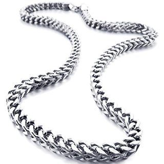 Recensioni dei clienti per Collana Chain del bordo MunkiMix larghezza 6mm in acciaio inox Curb Link Link Catena d'argento 23 pollici Man | tripparia.it